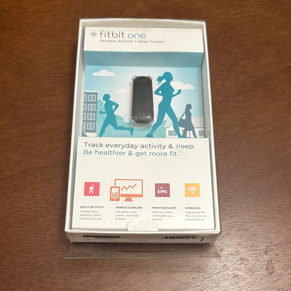 Fitbit One Burgandy & Black Activity Tracker
